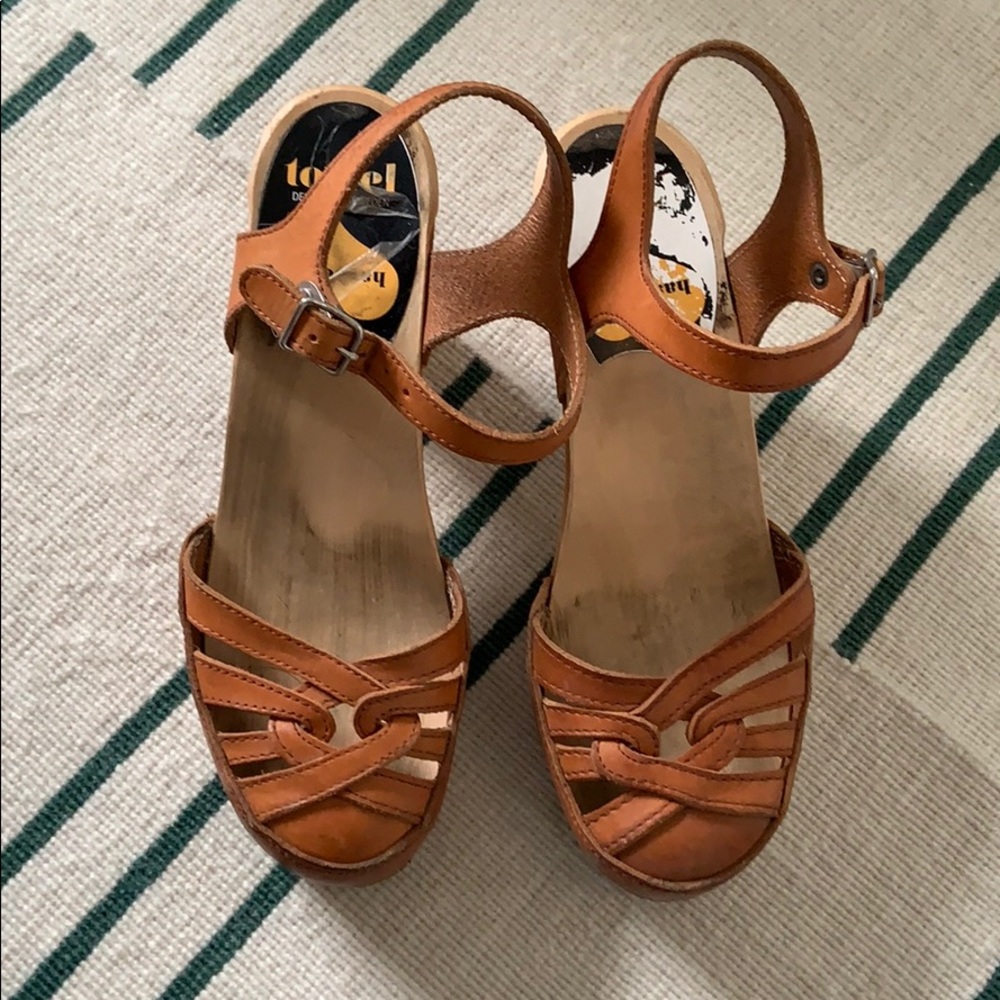 Swedish Hasbeen braided sandals